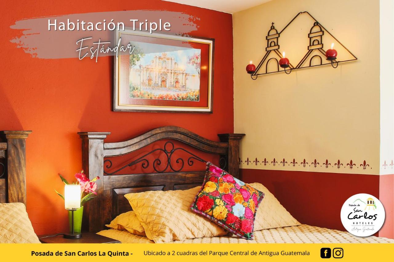 אנטיגואה גואטמלה Posada De San Carlos La Quinta מראה חיצוני תמונה